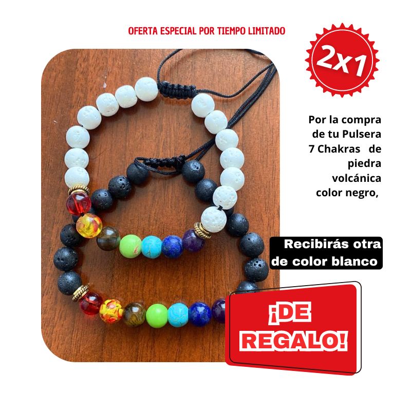 Pulsera 7 Chakras™️ (+Obsequio)