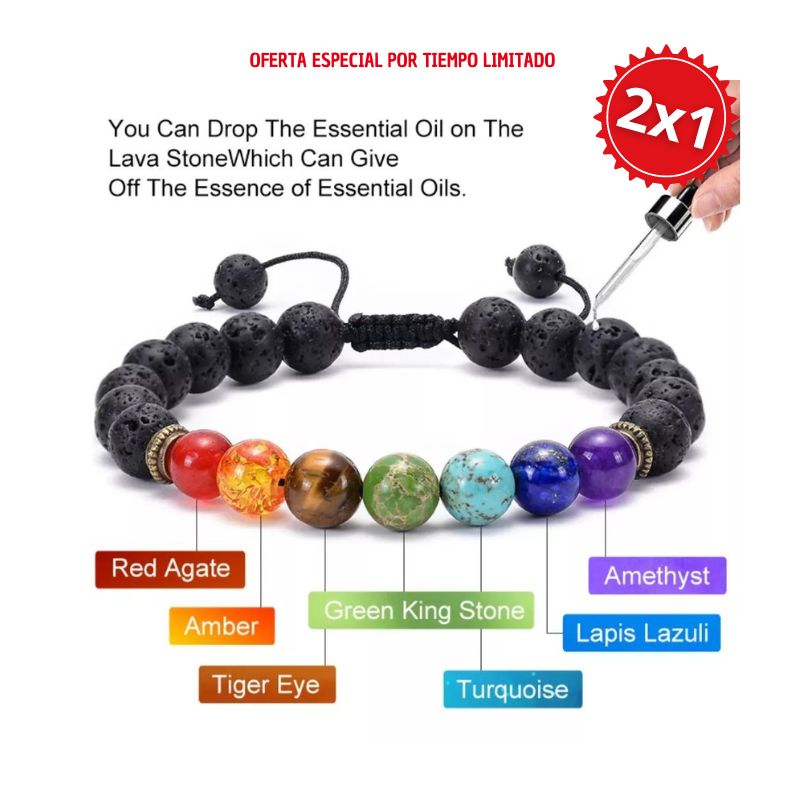 Pulsera 7 Chakras™️ (+Obsequio)