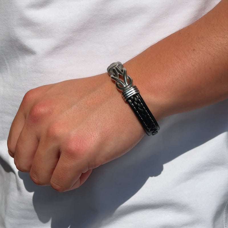 "Para Mi Hijo" - Pulsera con Nudo Infinito