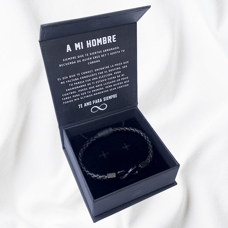 "Para Mi Hombre" - Pulsera Amor Infinito