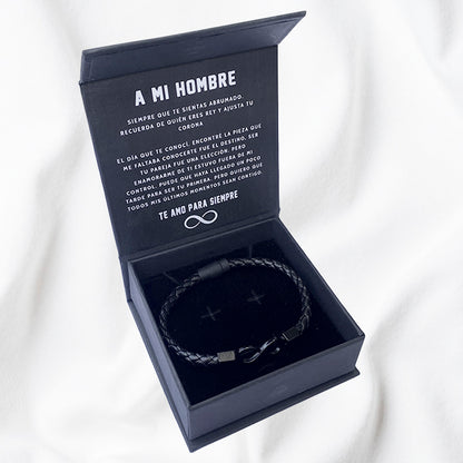 "Para Mi Hombre" - Pulsera Amor Infinito