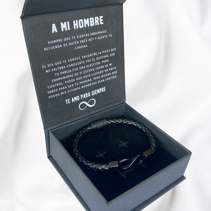 "Para Mi Hombre" - Pulsera Amor Infinito