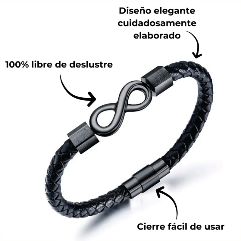 "Para Mi Hombre" - Pulsera Amor Infinito
