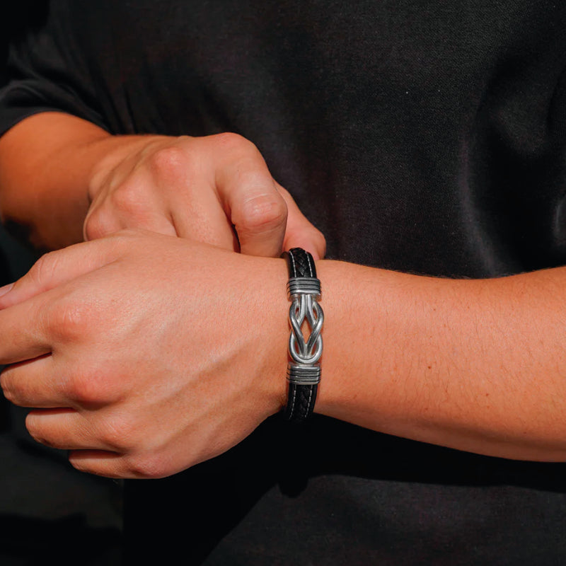 "Para Mi Hijo" - Pulsera con Nudo Infinito