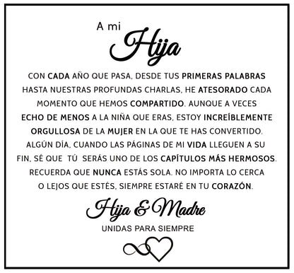 Pulsera de Conexión Infinita - A MI HIJA