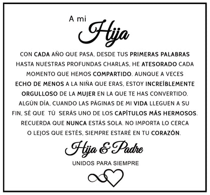 Pulsera de Conexión Infinita - A MI HIJA