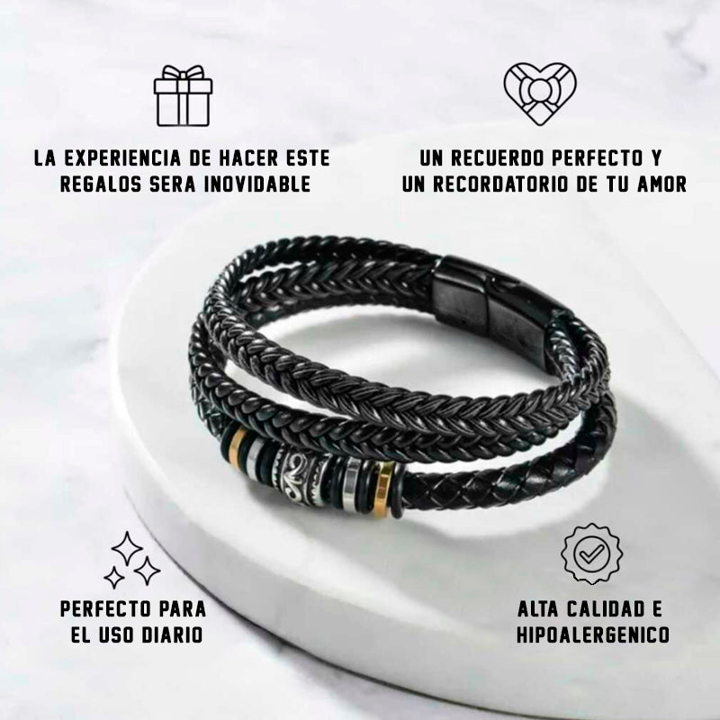 "Para Mi Hijo" - Pulsera Vínculo Infinito