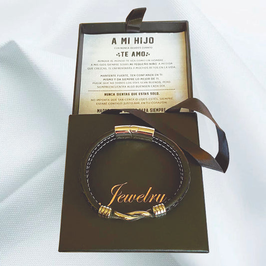"Para Mi Hijo" - Pulsera con Nudo Infinito